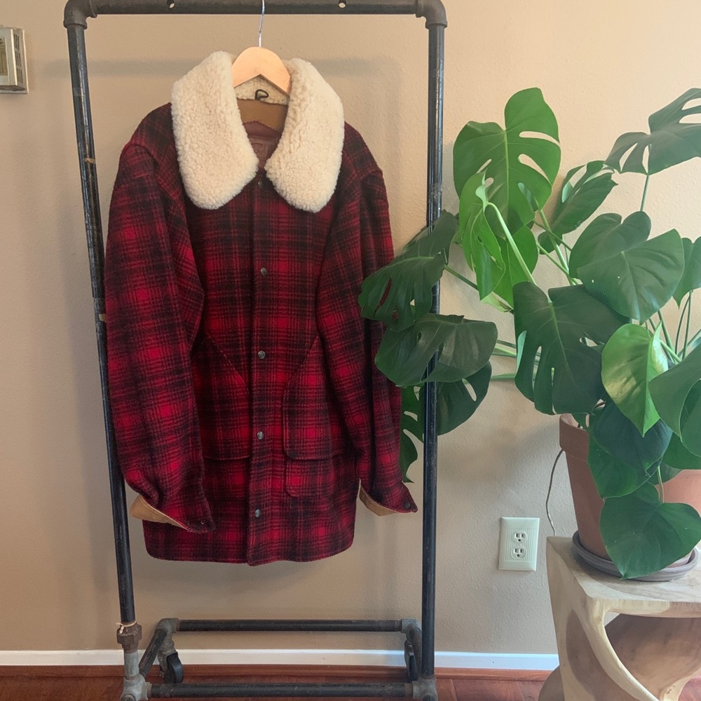 Vintage Unisex Woolrich Wool Coat